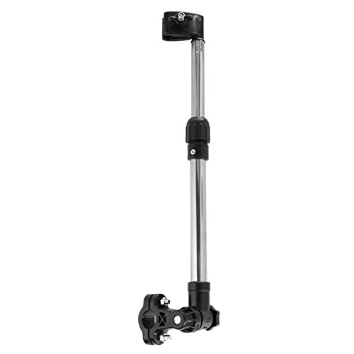 Cosiki Rollstuhlschirm Regenschirm, Regenschirmhalter Regenschirme Rollstuhl Mount Regenschirm Basis Außenterramm Im Freien Einverrückter Regenschirmhalter von Cosiki