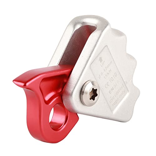 Cosiki Seilgreifer Herbstschutz, Seilgreifer Zum Schaukel mit Hochfestem Aluminium-Legierungs-Seilgreifer Ascender für 9-12 Mm Kletterseil (Seilgreifer) von Cosiki