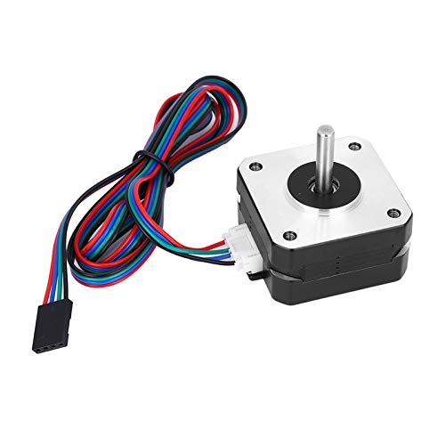 Cosiki Steppermotor, Stepper -Motor -Kit Rausch Reduktion 4 Drähte Motor 17HS4023 17 12 V Kleiner Schrittmotor für 3D Drucker und Elektrische Versorgung von Cosiki