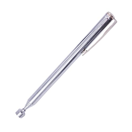 Cosiki Teleskop -Magnetpack -up Werkzeug, Magnet Abhol Werkzeug Stiftstift Magnet Pickup Pick up Metall Metall Leistungsstarkes Saugstab Magnetpick für Home Office (SILVER) von Cosiki