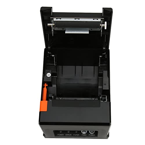 Cosiki Thermoetikettendrucker, Thermodrucker aus ABS-Material für POS-Systeme (EU-Stecker) von Cosiki