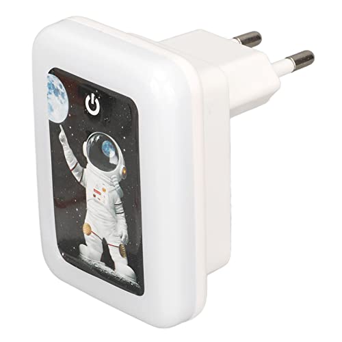 Cosiki USB-Wandladegerät, Dimmbares LED-Nachtlicht-Wandladegerät 5V 2,4A für Schlafzimmer von Cosiki