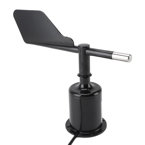 Cosiki Windrichtungssensor, Windsensorbecher Hochgenauigkeitsrotationstyp Anemometer Instrument 360 Grad Wind Transmitter Sensor Windgeschwindigkeitsüberwachungssensor für Garten DC9 Bis 30 V von Cosiki