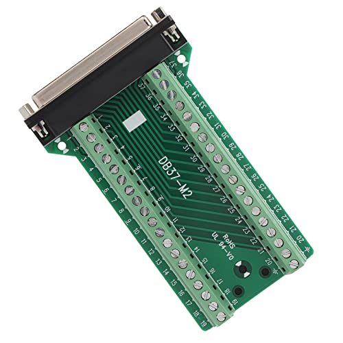 Cosiki DB37-Sockelplatine Isoliert Vom DB37-Breakout-Adapter Zur Fehlerbehebung bei der PCB-Kommunikation (DB37-M2) von Cosiki