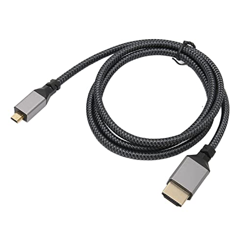 HD Multimedia Interface Adapter, 4K 60Hz HD Plug and Play 4K HD Multimedia Interface Kabel Ultraflaches Design für Computer für Kamera (1M) von Cosiki