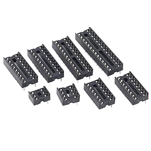 IC-Sockel-Set, Leicht zu Transportieren, Feine Verarbeitung, IC-Chip-Sockel-Flachstifte für PCB 66 von Cosiki