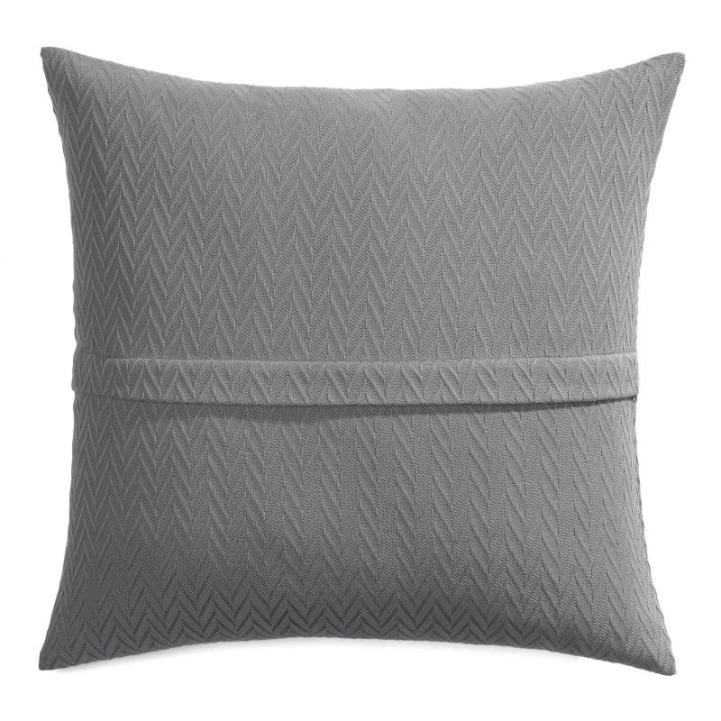 Cosima Home Tex Kissenhülle ca. 60x60cm Janet in grau von Cosima Home Tex