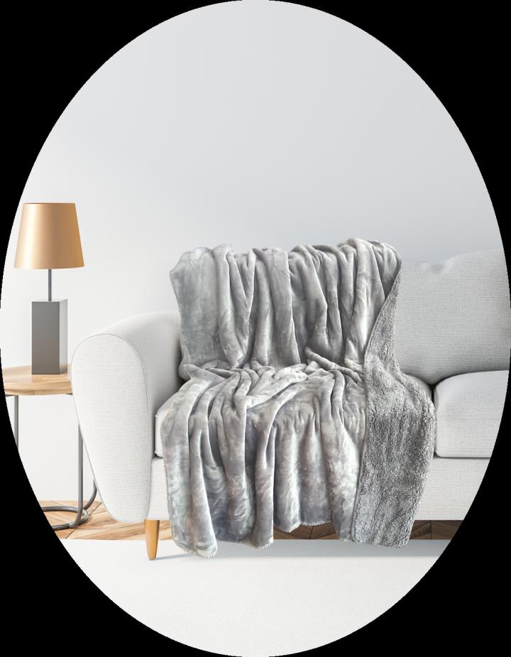 Cosima Home Tex Wohndecke 150x200cm VIVID B/L ca.150x200cm in Fb. Silber Cosima Home Tex Wohndecke 150x200cm VIVID B/L ca.150x200cm in Fb. Silber von Cosima Home Tex