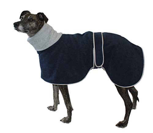 Cosipet Windhund Polo Mantel, 71 cm, Blau von Cosipet