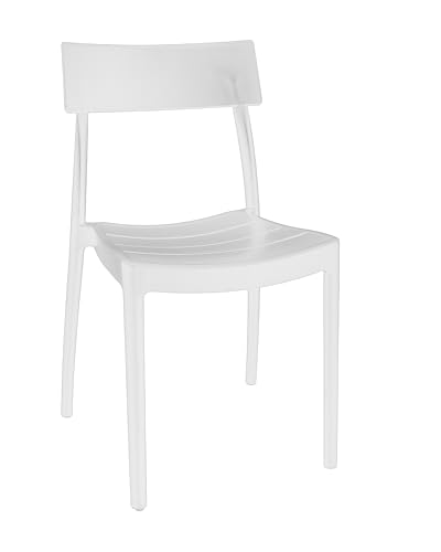 Cosma - Outdoor-Stuhl, 49 x 49 x 82 cm, Weiß von Cosma