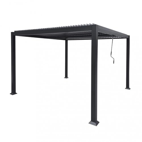 Pergola 4 x 4 m Aluminium m 4 x 4 x 2,3 h Farbe Grau Pergola 4 x 4 m Aluminium m 4 x 4 x 2,3 h Farbe Grau von Cosma