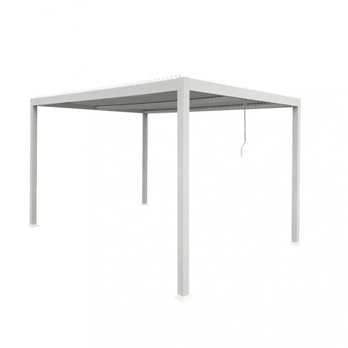 Pergola 4 x 4 m Aluminium m 4 x 4 x 2,3 h Farbe Weiß Pergola 4 x 4 m Aluminium m 4 x 4 x 2,3 h Farbe Weiß von Cosma