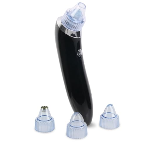 COSMETIC CLUB - Aspirador de punto negro con 4 puntas extraíbles con adaptador, 20 x 4 x 5 cm COSMETIC CLUB - Aspirador de punto negro con 4 puntas extraíbles con adaptador, 20 x 4 x 5 cm von Cosmetic Club