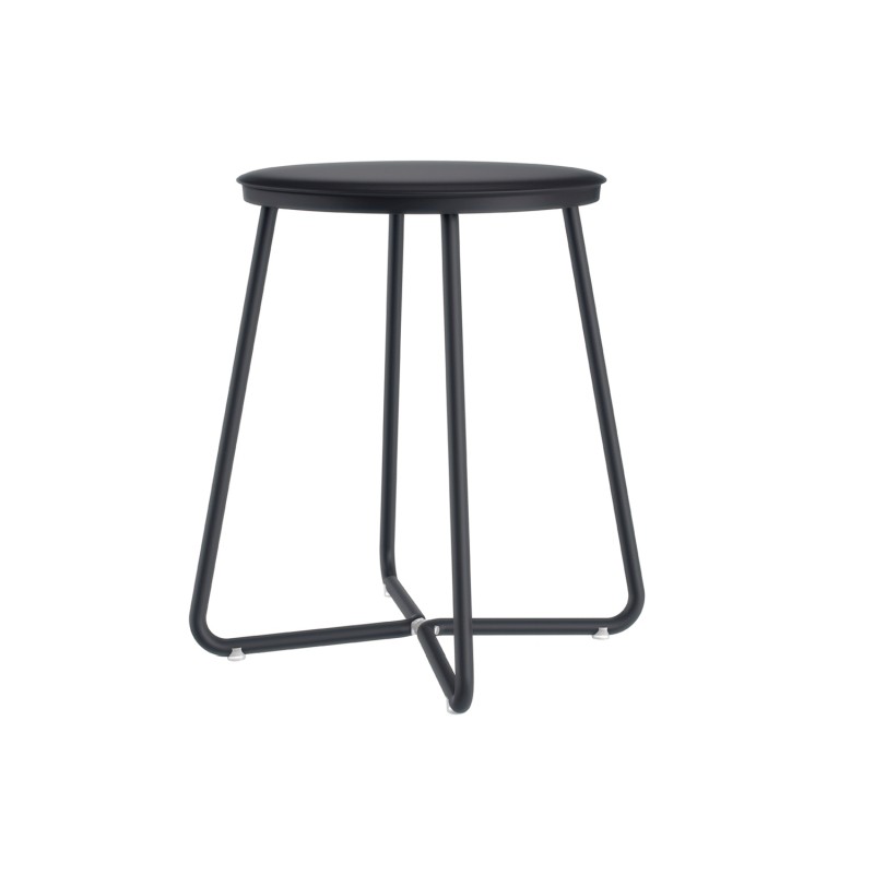 Cosmic Geyser Hocker 31x31x39,6cm, Schwarz Matt, 2773606 2773606 von Cosmic