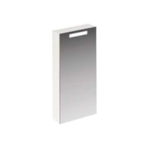 Cosmic Modular Kleiderschrank Spiegel Licht Stecker links/oder 80 x 40 grau metallisch/A Matt von Cosmic