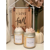 Tasse Herbst | Herbstkerzen Kürbis Tortenkerzen Kürbiskuchen Gewürzkerze Geschenkkerzen Herbstduft Gewürztasse Torte Tasse Herbst | Herbstkerzen Kürbis Tortenkerzen Kürbiskuchen Gewürzkerze Geschenkkerzen Herbstduft Gewürztasse Torte von CosmicCreationCandle