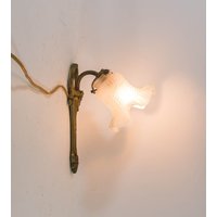 Antike Wandlampe | Bronze Applikation Frühes 20. Jahrhundert von CosmicDesignNL
