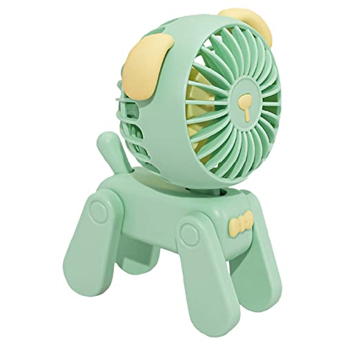 Cosmin Mini Dekoration Fans Niedlich Wiederaufladbar USB Kleine Elektrische Ventilator Student Schlafsaal Dekoration Fan Grün von Cosmin