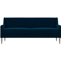 CosmoLiving by Cosmopolitan 3-Sitzer "Virginia", (1 St.), Webstoff, Sitz und Rücken gepolstert, Beine aus Stahl, Sitzhöhe 42,5cm von Cosmoliving By Cosmopolitan