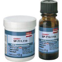 Pvc Reparaturmasse 2K Kunststoffkleber für Risse, Bohrlöcher und andere Beschädigungen, 13g Pulver + 6g Fluid - Cosmo Pvc Reparaturmasse 2K Kunststoffkleber für Risse, Bohrlöcher und andere Beschädigungen, 13g Pulver + 6g Fluid - Cosmo von Cosmo