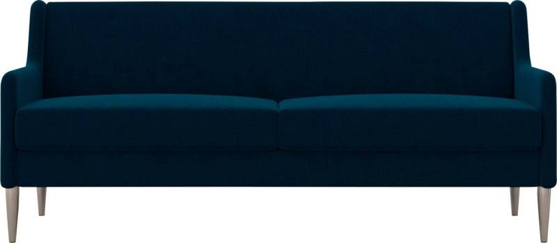 CosmoLiving by Cosmopolitan 3-Sitzer Virginia, 1 Teile, Webstoff, Sitz und Rücken gepolstert, Beine aus Stahl, Sitzhöhe 42,5cm von CosmoLiving by Cosmopolitan