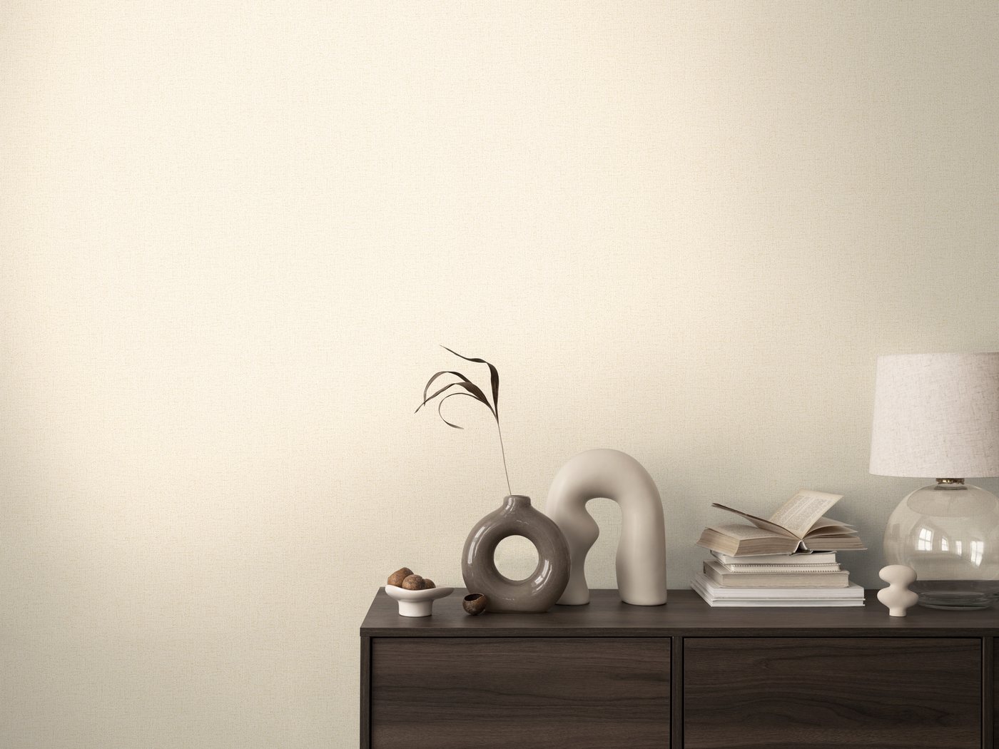 CosmoLiving by Cosmopolitan Vliestapete Metallic Weave – Struktur-Unitapete, strukturiert, matt, (1 St), Elegante Struktur-Vliestapete mit Metallic-Effekt von CosmoLiving by Cosmopolitan