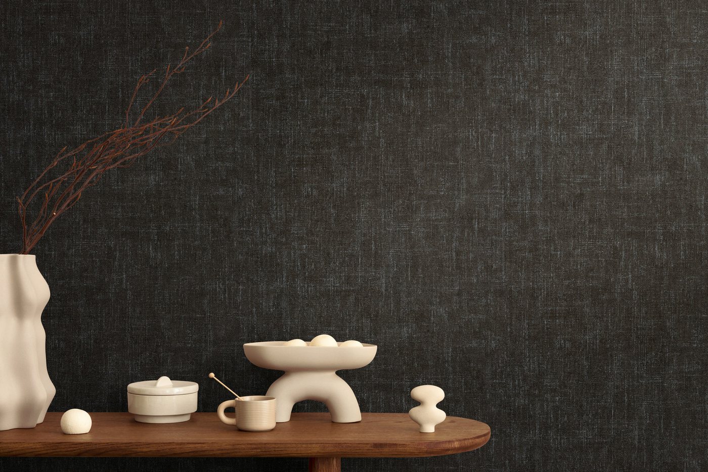 CosmoLiving by Cosmopolitan Vliestapete Uni-Textur Vliestapete, strukturiert, matt, (1 St), Sanfte Uni-Struktur für ruhige Räume von CosmoLiving by Cosmopolitan