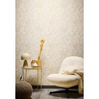 CosmoLiving by Cosmopolitan Vliestapete "Earthlines – Tropische Vliestapete" matt strukturiert von Cosmoliving By Cosmopolitan