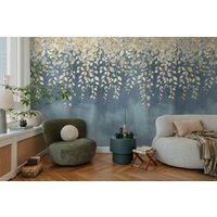 CosmoLiving by Cosmopolitan Vliestapete "Gilded Bloom Fototapete erweiterbar" matt strukturiert Goldene Blätter im sanften Farbverlauf CosmoLiving by Cosmopolitan Vliestapete "Gilded Bloom Fototapete erweiterbar" matt strukturiert Goldene Blätter im sanften Farbverlauf von Cosmoliving By Cosmopolitan