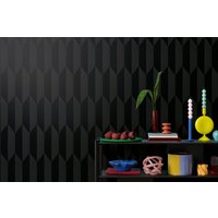 CosmoLiving by Cosmopolitan Vliestapete "Graphic Groove-Playful Tapete" glänzend strukturiert von Cosmoliving By Cosmopolitan