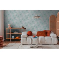 CosmoLiving by Cosmopolitan Vliestapete "Midnight Botanica-Mystery Tapete" matt strukturiert von Cosmoliving By Cosmopolitan