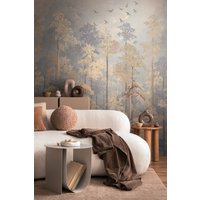 CosmoLiving by Cosmopolitan Vliestapete "Nature’s Awakening Fototapete" matt strukturiert Sanfter Waldblick mit harmonischem Verlauf von Cosmoliving By Cosmopolitan