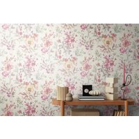 CosmoLiving by Cosmopolitan Vliestapete "Petal Poetry – Aquarell-Blumentapete" matt strukturiert CosmoLiving by Cosmopolitan Vliestapete "Petal Poetry – Aquarell-Blumentapete" matt strukturiert von Cosmoliving By Cosmopolitan