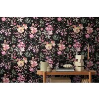 CosmoLiving by Cosmopolitan Vliestapete "Petal Poetry – Aquarell-Blumentapete" matt strukturiert CosmoLiving by Cosmopolitan Vliestapete "Petal Poetry – Aquarell-Blumentapete" matt strukturiert von Cosmoliving By Cosmopolitan