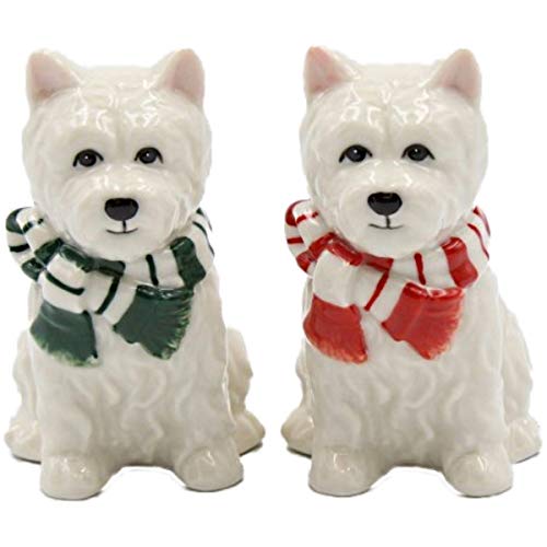 Cosmos Gifts 56579 Christmas West Terrier Salz und Pfeffer weiß von Cosmos Gifts