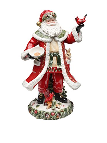 Cosmos Gifts Evergreen Holiday Santa Figurine, 17-7/8-Inch von Cosmos Gifts