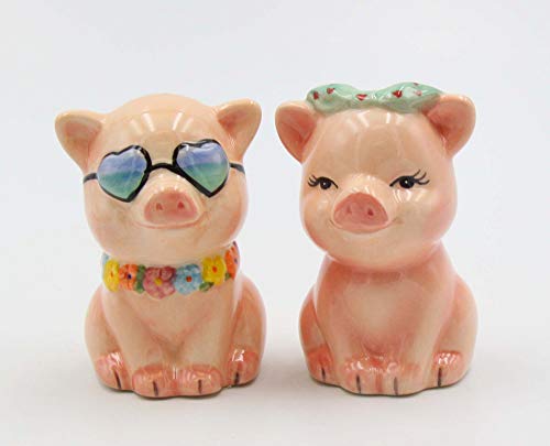 Cosmos Gifts Happy Pigs Salz- und Pfeffer-Set, mehrfarbig Cosmos Gifts Happy Pigs Salz- und Pfeffer-Set, mehrfarbig von Cosmos Gifts