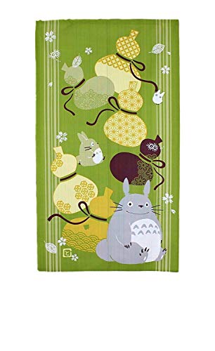 Cosmos Studio Ghibli My Neighbor Totoro noren(Japanese Curtain) Bring Good Luck Series Gourd 85x150cm 10732 von Cosmos