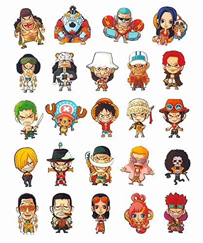 CosplayStudio One Piece Kühlschrankmagnet-Set mit 24 Chibi-Figuren von CosplayStudio