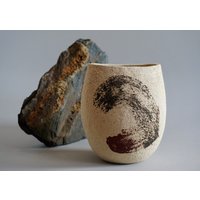 Handgefertigte Keramikvase/strukturierte Vase Moderne Keramik Sammlerkeramik Wabi-Sabi-Keramik Geschenk von CossioPottery