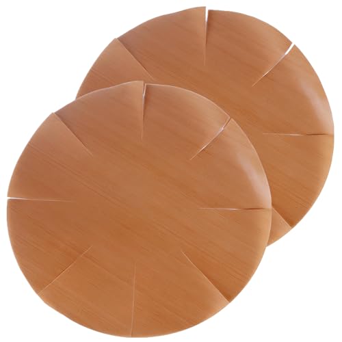2 Stück Backpapier Wiederverwendbar,Cosswe Dauerbackfolie Springform Wasserdicht und Öl, Nicht Klebrig Antihaftbeschichtete,Backfolie,Für Airfryer Heißluftfritteuse Toaster (Rond) von Cosswe