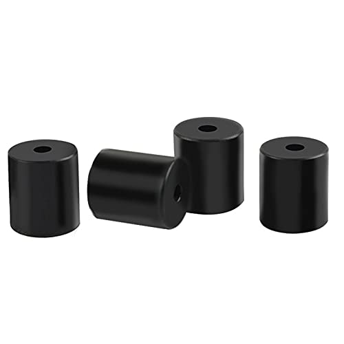 4 Stück Silikon Isolierte Dämpfer Puffer Tube,18 mm 3D Drucker Heatbed Teile Kieselgel-Heißbett-Nivelliersäule Beheiztes Bett Nivellierung Zubehör für Anet A8 Wanhao D9 Anycubic Mega Bottom Connect von Cosswe