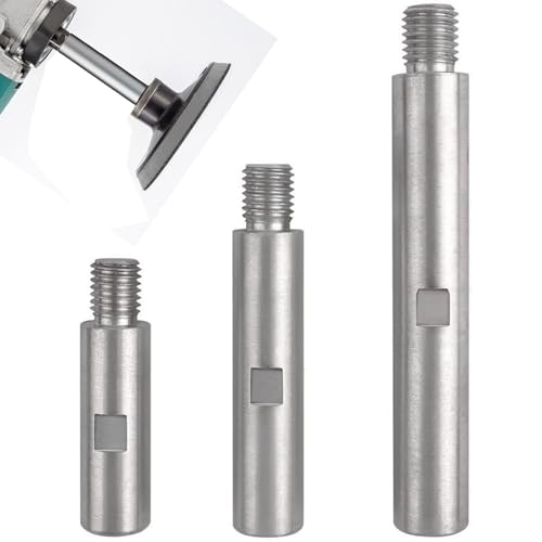 Polisher Verlängerung Schaft,Cosswe 3 Stück Winkelschleifer Verlängerung M14 Adapter Stange Verlängerung 75mm 100mm 140mm für Poliermaschine, Auto Polierer, Polieren Pads Polisher Verlängerung Schaft,Cosswe 3 Stück Winkelschleifer Verlängerung M14 Adapter Stange Verlängerung 75mm 100mm 140mm für Poliermaschine, Auto Polierer, Polieren Pads von Cosswe