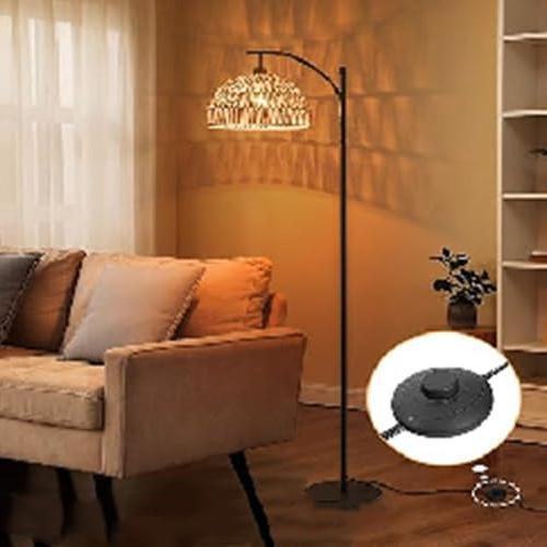 160 cm Stehlampe mit Hängendem Lampenschirm & Fußschalter E27 Fassung Stehleuchte 160 cm Stehlampe mit Hängendem Lampenschirm & Fußschalter E27 Fassung Stehleuchte von Costway