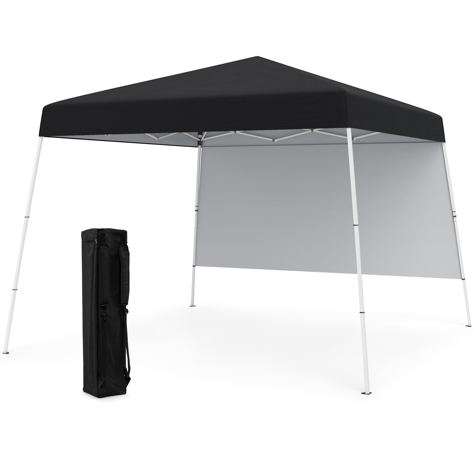 3 x 3 m Pop up Pavillon Faltpavillon Gartenzelt Wasserdicht & Sonnenschutz Gartenpavillon Schwarz 3 x 3 m Pop up Pavillon Faltpavillon Gartenzelt Wasserdicht & Sonnenschutz Gartenpavillon Schwarz von Costway