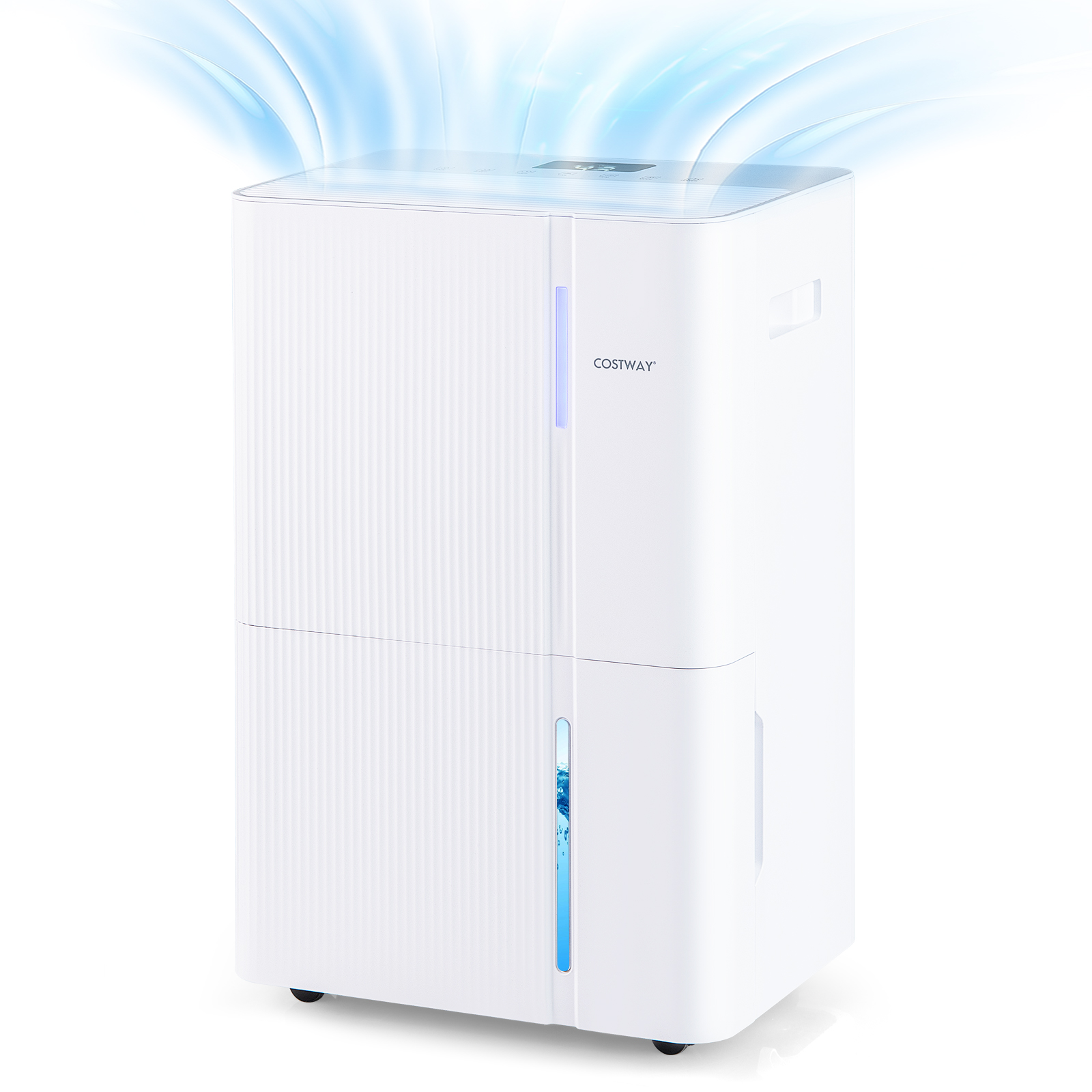 40 L/Tag Luftentfeuchter leiser Entfeuchter mit 3 Modi 24h Timer & Anzeige Raumentfeuchter Weiß 40 L/Tag Luftentfeuchter leiser Entfeuchter mit 3 Modi 24h Timer & Anzeige Raumentfeuchter Weiß von Costway