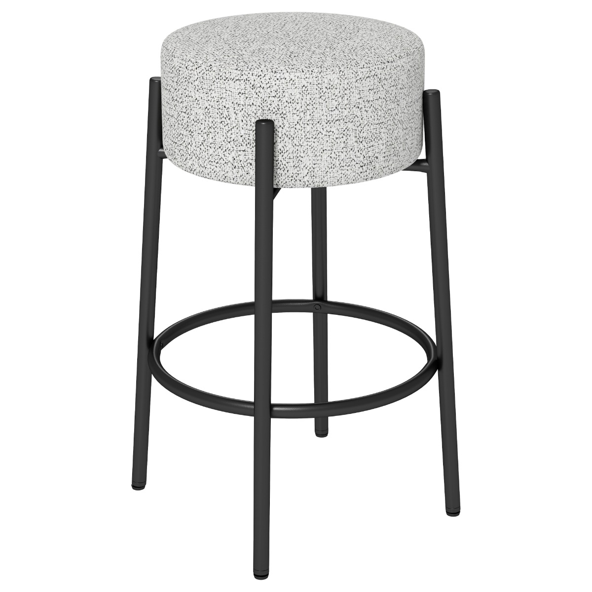 Barhocker Sitzhöhe 68cm Thekenhocker gepolstert Sitzhocker mit Fußstütze Barhocker Sitzhöhe 68cm Thekenhocker gepolstert Sitzhocker mit Fußstütze von Costway