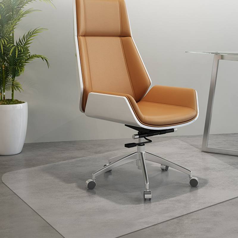 Bodenschutzmatte Bodenschutz Büro Stuhl Unterlage Schutz Matte PVC 2 (120x150cm) von Costway