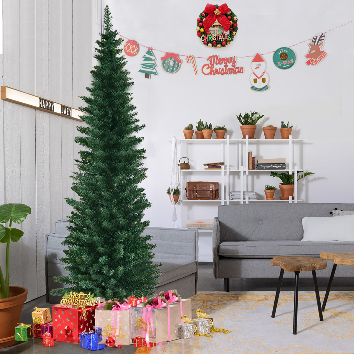 Weihnachtsbaum Künstlicher Tannenbaum Christbaum 180cm Weihnachtsbaum Künstlicher Tannenbaum Christbaum 180cm von Costway