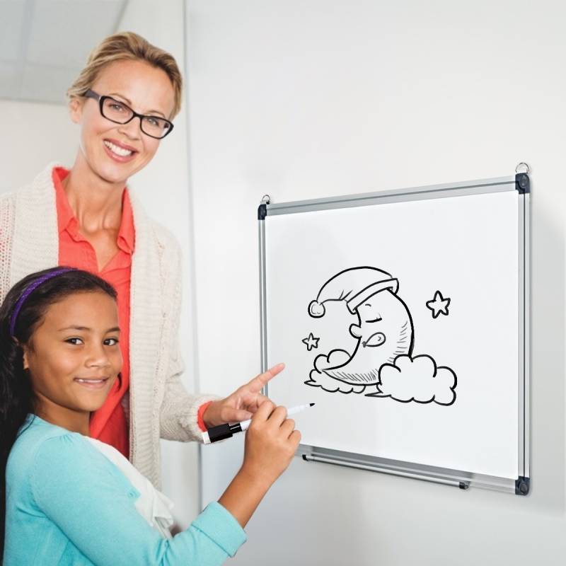 Whiteboard Magnettafel Schreibttafel Wandtafel Memoboard mit Alurahmen 60 x 40 cm Whiteboard Magnettafel Schreibttafel Wandtafel Memoboard mit Alurahmen 60 x 40 cm von Costway
